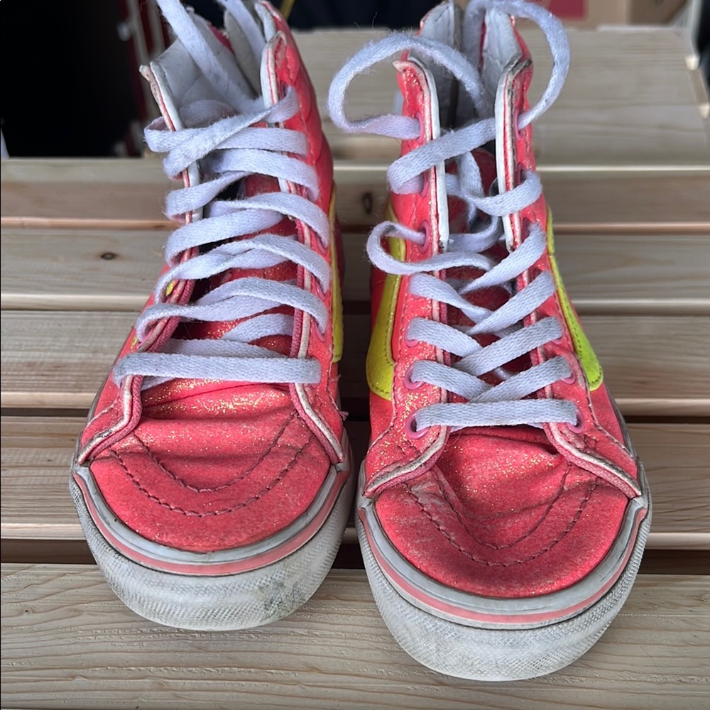 Vibrant Kids High-Top Sneakers